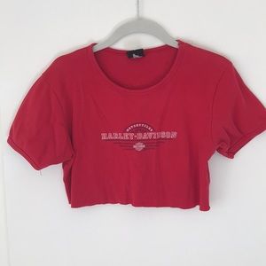 Harley-Davidson cropped top